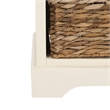 Safavieh Randy Wood Tall Storage Unit in Cream
