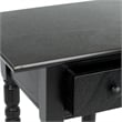 Safavieh Sabrina Wood End Table in Black