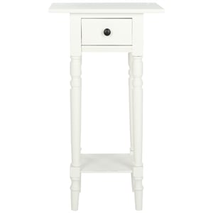 Safavieh Sabrina Wood End Table in Cream