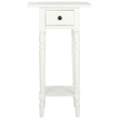 Safavieh Sabrina Wood End Table in Cream