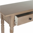 Safavieh Rosemary Wood 2-Drawers Console in Sleek Gray Tone