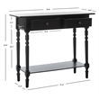 Safavieh Gary Wood Console in Black
