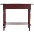 Safavieh Gary Wood Console in Dark Cherry