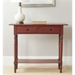 Safavieh Rosemary Pine Wood Console in Red