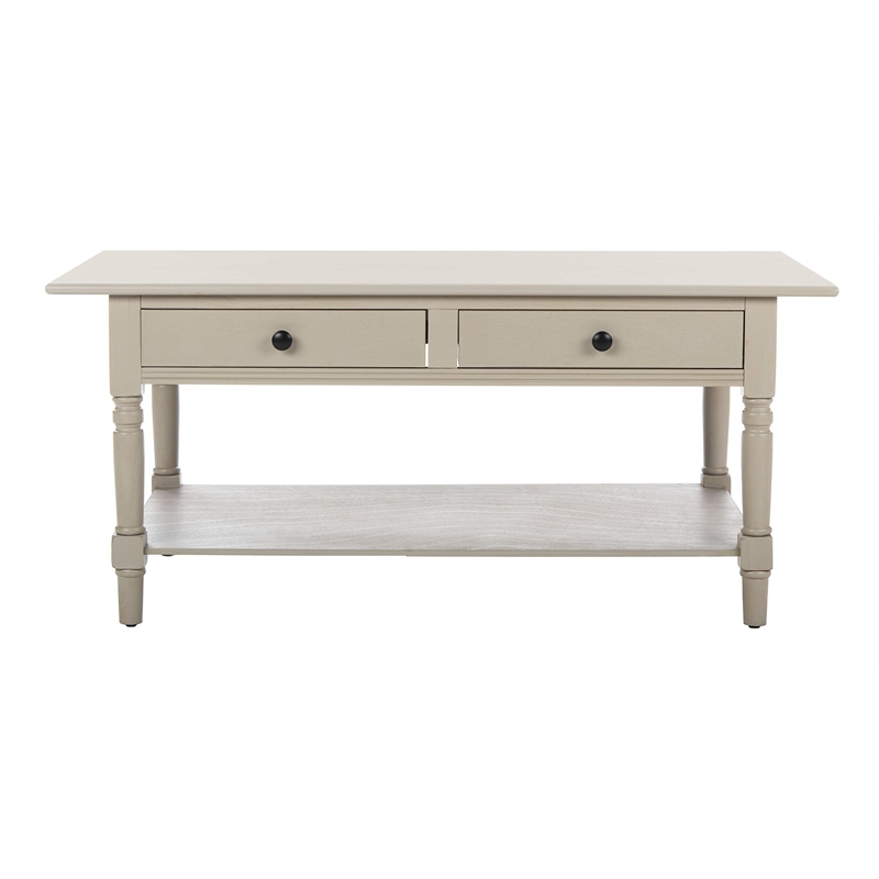 Safavieh Bosco Wood Coffee Table in Grey