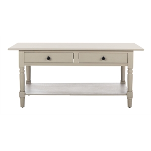 Safavieh Bosco Wood Coffee Table in Grey