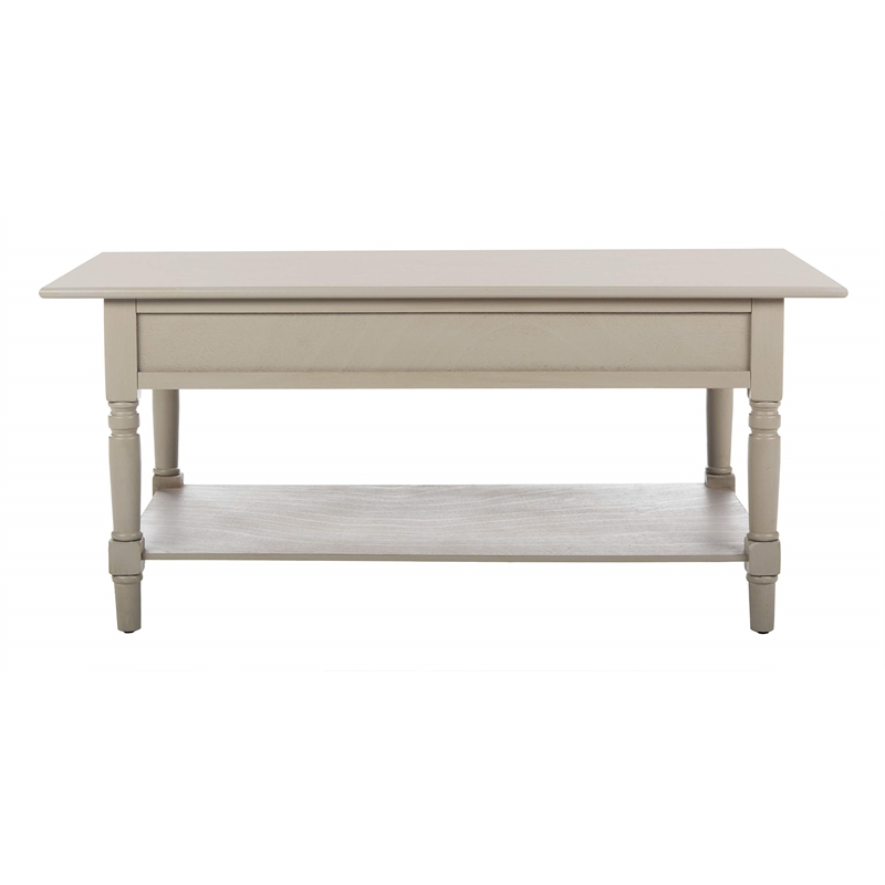 Safavieh Bosco Wood Coffee Table in Grey