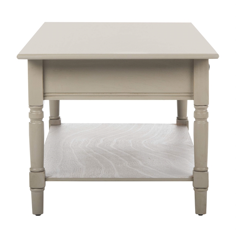 Safavieh Bosco Wood Coffee Table in Grey