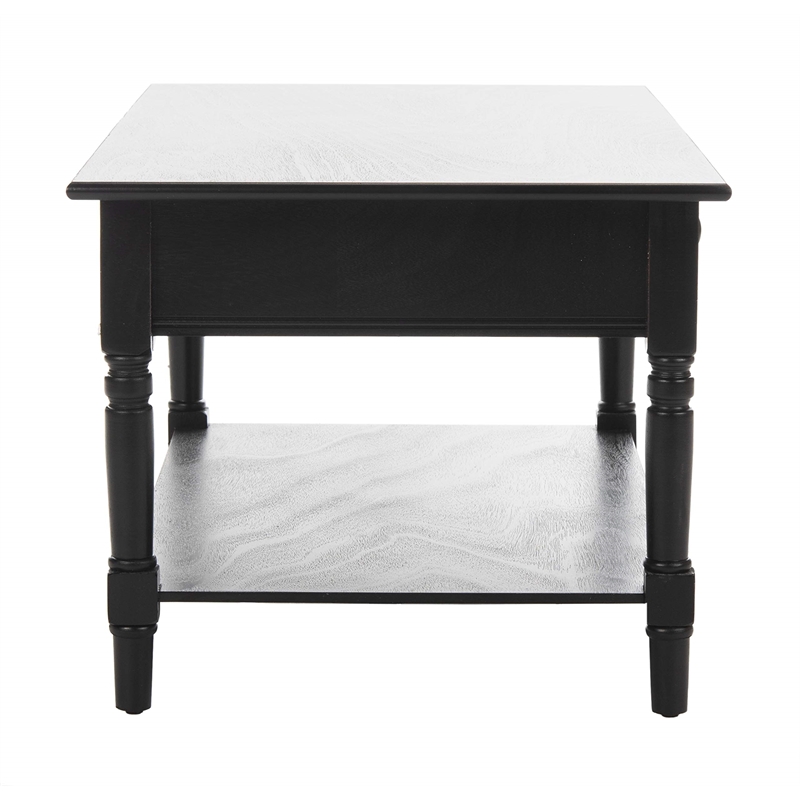 Safavieh Bosco Wood Coffee Table in Black