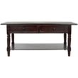 Safavieh Bosco Wood Coffee Table in Dark Cherry