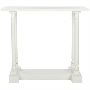 Safavieh Andy Wood Console Table in Cream