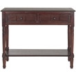 Safavieh Sam Wood Console in Dark Cherry