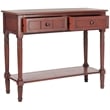 Safavieh Samantha Wood Console in Red