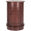 Safavieh Tabitha Oval Cabinet in Red