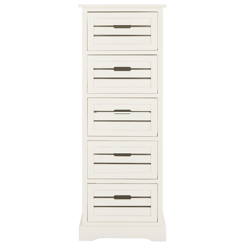 Safavieh Sarina Pine Cabinet in Cream