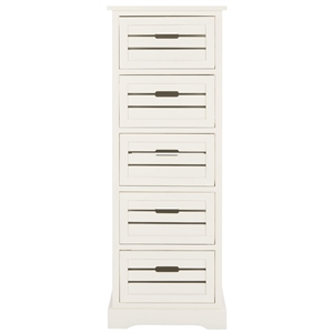 Safavieh Sarina Pine Cabinet in Cream