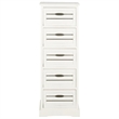 Safavieh Sarina Pine 5 Drawer Cabinet in Grey