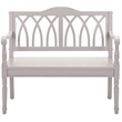 Safavieh Benjamin Pine Bench in Grey