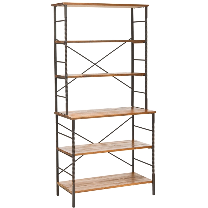 Safavieh Brook Antique Pewter Etagere