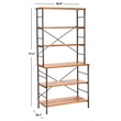 Safavieh Brook Antique Pewter Etagere