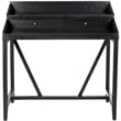 Safavieh Wyatt Pine Wood Writing Desk in Black