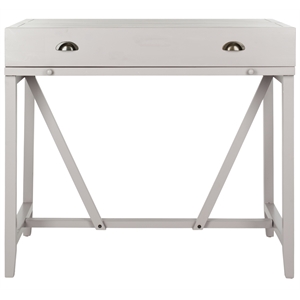 Safavieh Wyatt Pine Writing Desk in Grey