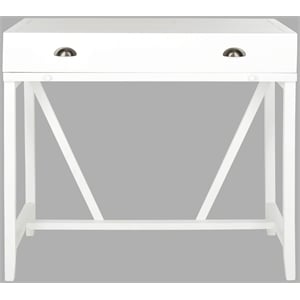 Safavieh Wyatt Pine Writing Desk in White