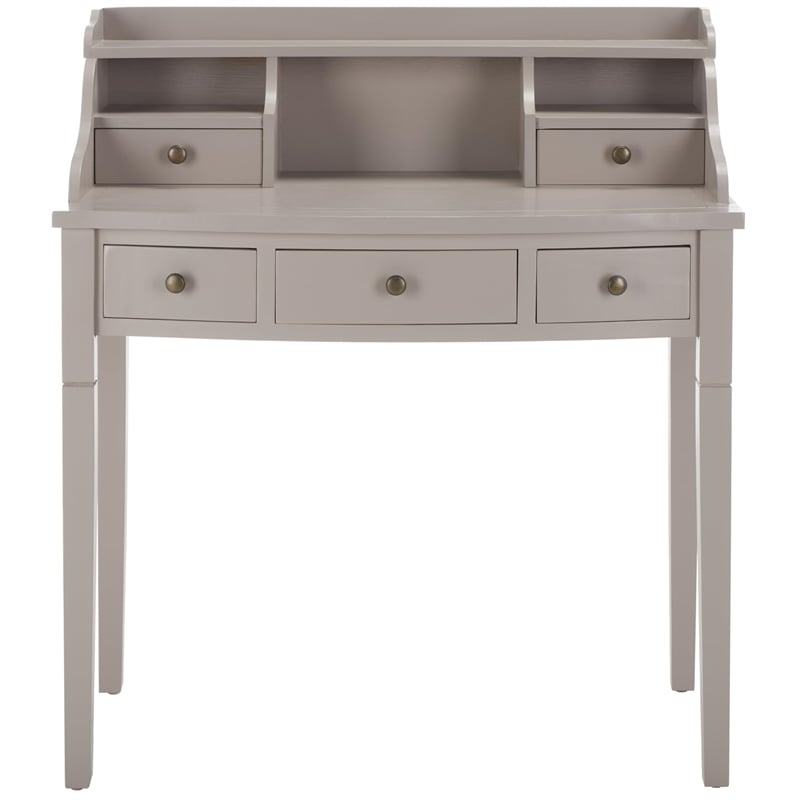 Safavieh Landon Mahogany Writing Desk in Grey