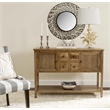 Safavieh Charlotte Elm and Pine Wood Sideboard in Grey