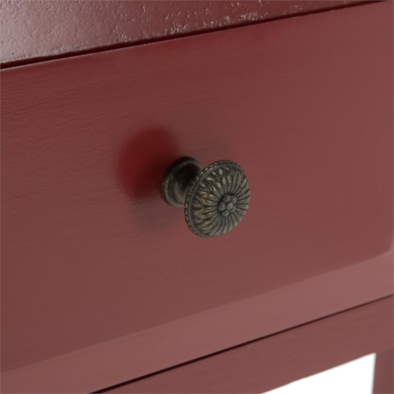 Safavieh Piper Cherry Fold-down Desk in Cherry and Oak