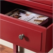 Safavieh Abigail Pine Wood Desk in Cherry