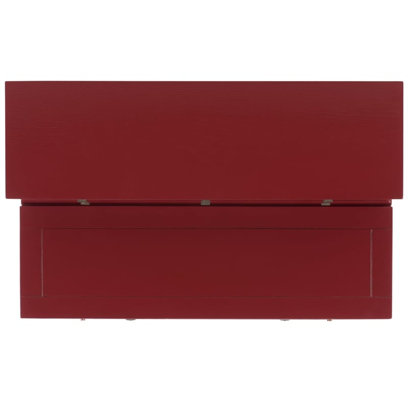 Safavieh Abigail Pine Wood Desk in Cherry