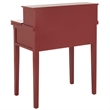 Safavieh Abigail Pine Wood Desk in Cherry