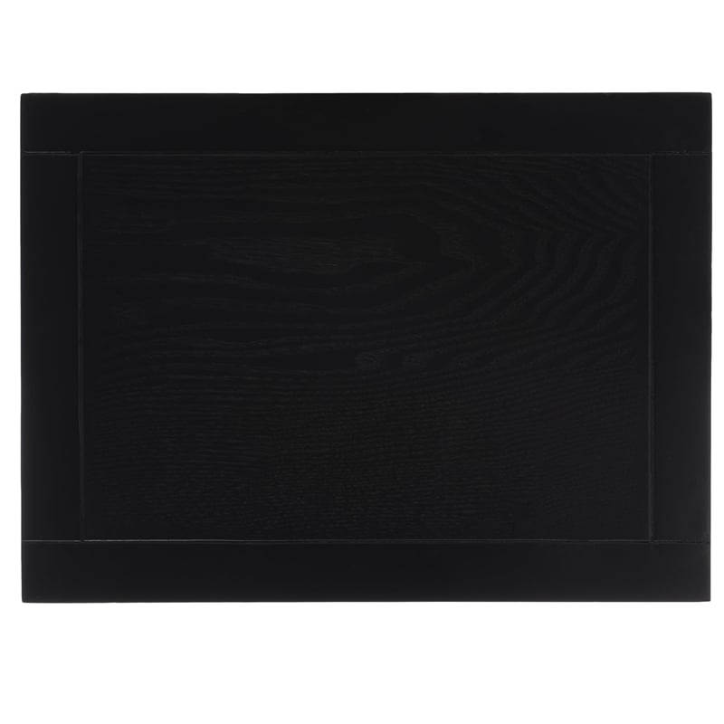 Safavieh Candence Poplar Wood End Table in Black