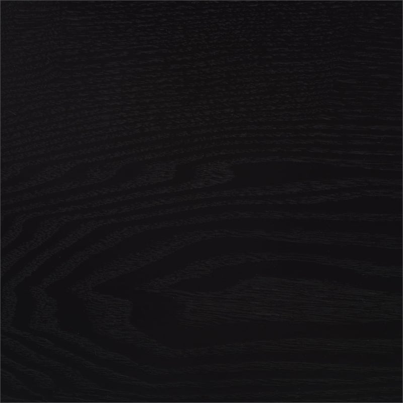 Safavieh Candence Poplar Wood End Table in Black