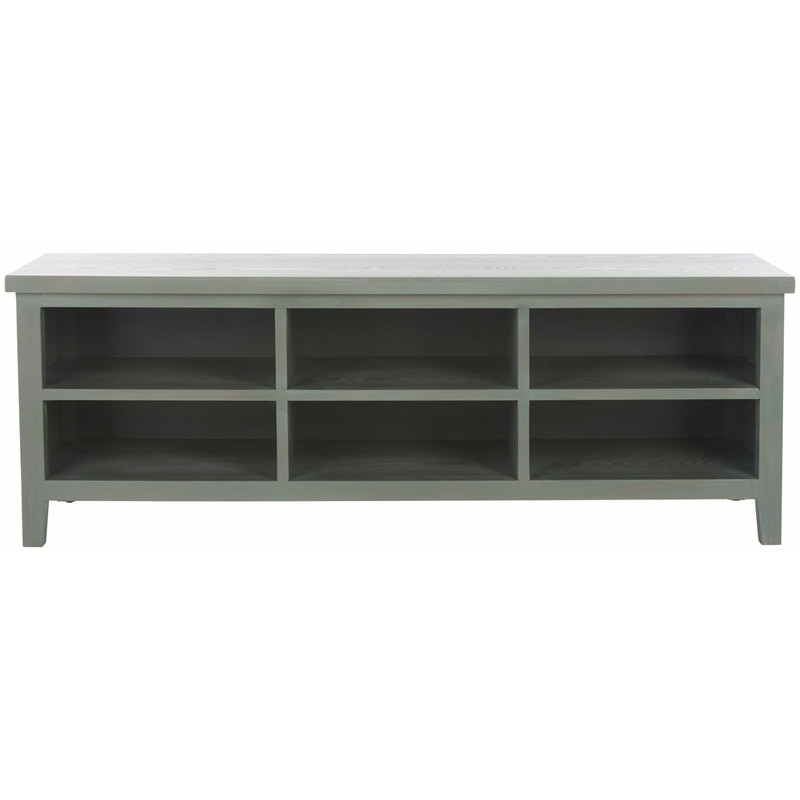Safavieh Carlston Poplar Wood Bookshelf in White