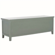 Safavieh Carlston Poplar Wood Bookshelf in White