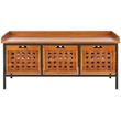 Safavieh Isaac 3 Drawer Wooden Storage Bench Pine In Oak