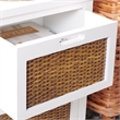 Safavieh Jonah Wood Two Drawer End Table in White