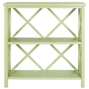 Safavieh Cooper Pine Wood Bookcase in Ivory