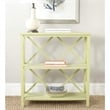 Safavieh Liam Pine Wood Open Bookcase in Grey