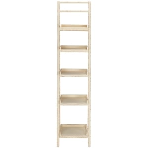 Safavieh Walker Pine Wood Leaning Etagere in Ivory
