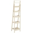 Safavieh Walker Pine Wood Leaning Etagere in Ivory