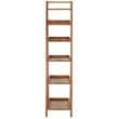 Safavieh Asher Pine Wood Leaning Etegere in Oak
