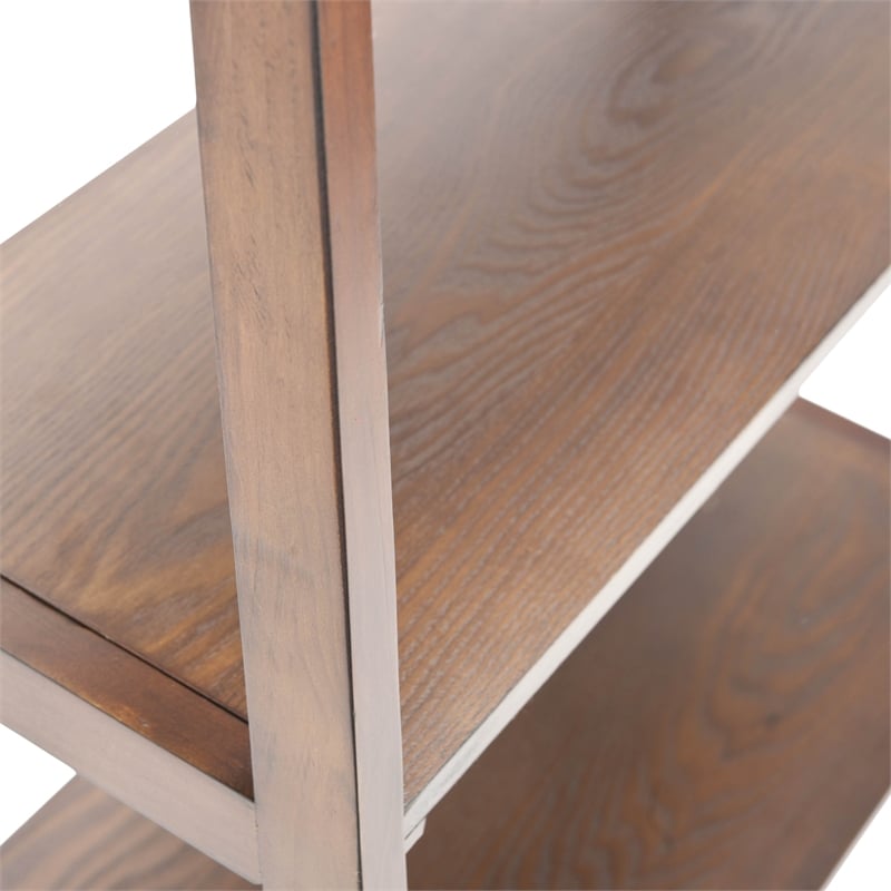 Safavieh Sammy Pine Wood Etegere in Oak