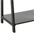 Safavieh Albert Pine Wood Etegere in Black