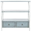 Safavieh Annabelle Pine Wood Console in Gray and White