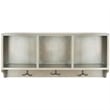 Safavieh David Poplar Wood Shelf in White