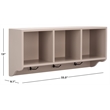 Safavieh Alice MDF Shelf in Grey