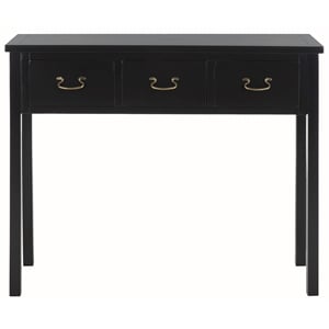 Safavieh Ann Elm Wood Washed Console in Ash Grey